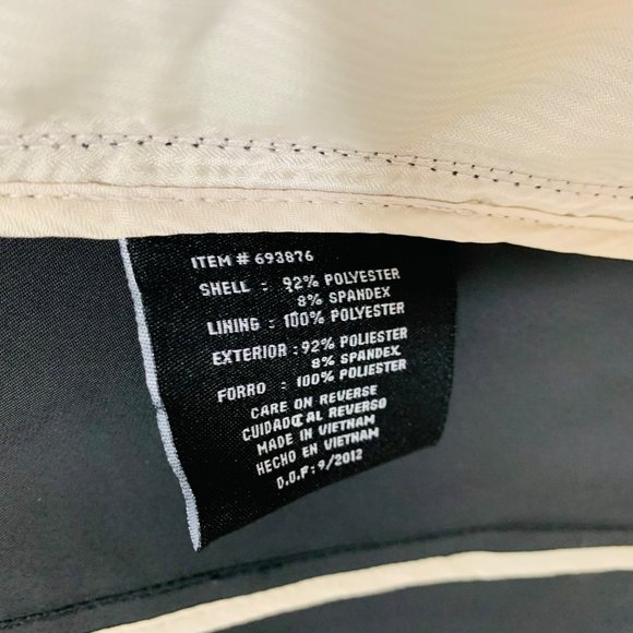 L8 Womens Raincoat Black Trench Size S Mid Length Slicker Spring Water Resistant - Picture 13 of 16